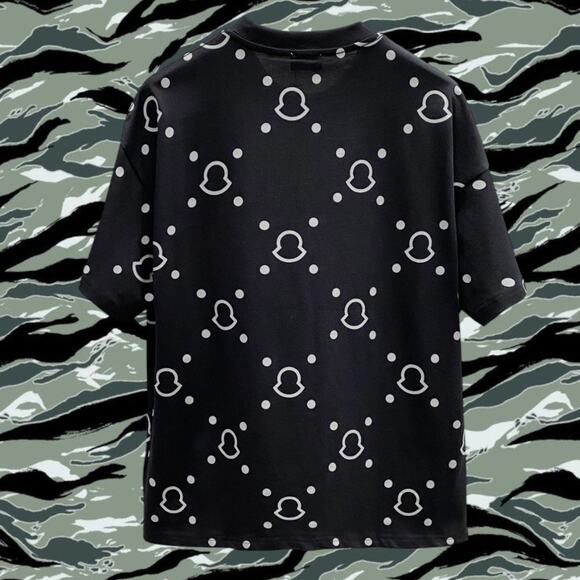 Moncler men's round neck short sleeve T-shirt - Picture 2 of 5